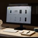 Ver imagem 4 de Barra Iluminação LED 3 Cores Monitor Tela Notebook Computador Luminária Brilho Luz Ajustável - Preto