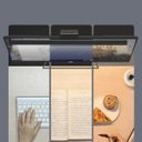 Ver imagem 6 de Barra Iluminação LED 3 Cores Monitor Tela Notebook Computador Luminária Brilho Luz Ajustável - Preto