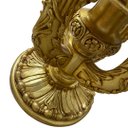 Ver imagem 5 de Mesa de Jantar Clássica Redonda Dourado com Tampo de Vidro