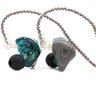 Fone de Ouvido Kz Zsx Intra-Auricular In Ear Microfone Moldado Cancelamento de Ruído Híbrido - Azul - 4