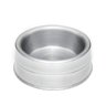 Comedouro Bebedouro Pote Vasilha Alumínio Inox para Cachorros e Gatos - P - 1