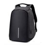 Mochila Inteligente Anti-Roubo Notebook com Porta USB Unissex - Preto - 1