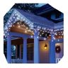 Pisca-Pisca Cascata 200 Lâmpadas LED Branco 127v 60hz Botão Ajuste Decoração Natalina Festa - 127V - 1