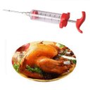 Ver imagem 4 de Seringa Injetora Tempero Carne Churrasco - Vermelho