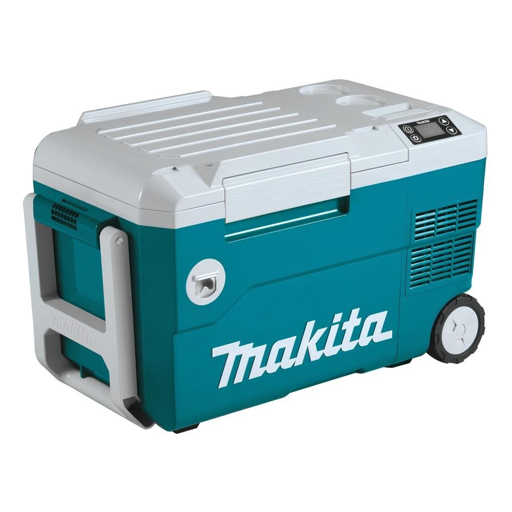 Refrigerador e Aquecedor sem Fio 18v com Cinto de Ombro Adaptador Ca Cabo 12v Dcw180z Makita - 1
