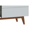 Ver imagem 4 de Rack Classic 2 Gavetas 2.2 Branco Acetinado - Imcal Móveis