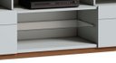 Ver imagem 3 de Rack Classic 2 Gavetas 2.2 Branco Acetinado - Imcal Móveis
