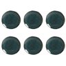 Conjunto de Pratos de Sobremesa 06 Peças Orgânico Oceano Porto Brasil Conj Pratos Sobremesa Orgânico - 1