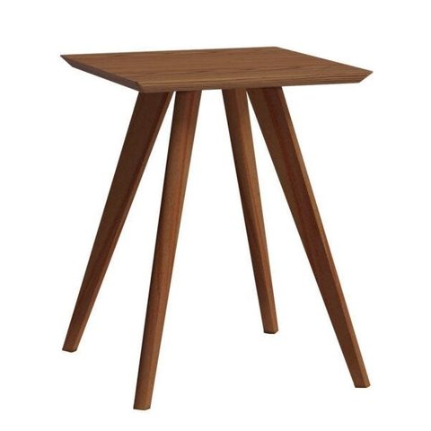 Mesa Lateral Classic Quadrada Freijó - Imcal Móveis