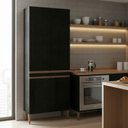 Ver imagem 1 de Paneleiro Duplo de Cozinha Essenza 80cm 4 Portas Móvel na Caixa