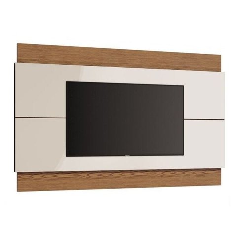 Painel para TV Classic 1.4 Off White com Freijó - Imcal Móveis