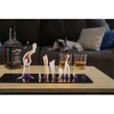 Ver imagem 4 de Lareira Mesa Ecológica Multifuncional Álcool Aquece até 30m²