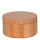 Ver imagem 2 de Porta Sal / Saleiro em Bambu 650 Ml 11 x 12 x 12 cms