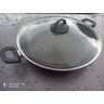 Caçarola 30cm Preta - Wok 5 Camadas Antiaderente Tampa De Vidro - Ficone Reis - 4