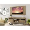 Rack com Painel Tv 65 Polegadas Londres Multimóveis Pés Retrô Rustic/Natural - 7