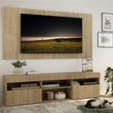 Ver imagem 1 de Rack com Painel TV 65 Polegadas com 2 Portas Londres Multimóveis Rustic