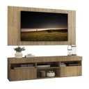 Ver imagem 2 de Rack com Painel TV 65 Polegadas com 2 Portas Londres Multimóveis Rustic