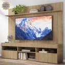 Ver imagem 1 de Rack com Painel TV 65 Polegadas Madri Multimóveis com Suporte e Prateleira Rustic