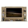 Painel Tv Até 60 Polegadas com Suporte e Prateleiras de Vidro Rustic - 5