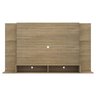 Painel Tv Até 60 Polegadas com Suporte e Prateleiras de Vidro Rustic - 6