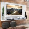 Painel TV 60" com 2 Leds Veneza Multimóveis Branco - 1