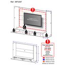Ver imagem 5 de Painel TV 60" com 2 Leds Veneza Multimóveis Branco