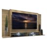 Painel Tv 60 Polegadas com 2 Leds e Nichos Veneza Multimóveis Rustic - 2