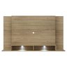 Painel Tv 60 Polegadas com 2 Leds e Nichos Veneza Multimóveis Rustic - 6