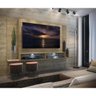 Painel Tv 60 Polegadas com 2 Leds e Nichos Veneza Multimóveis Rustic - 7