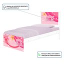 Ver imagem 3 de Cama Solteiro com Cabeceira Adesivada Carruagem Castelo