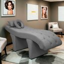 Ver imagem 1 de Maca Lash Designer Cilios Luxo Estofada Estética Veludo Cinza Grafite