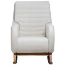 Ver imagem 3 de Poltrona de Amamentação com Balanço Base Nina Sky D02 Linho Branco C-419 - Lyam Decor