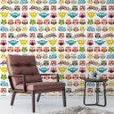 Ver imagem 1 de Papel De Parede Infantil Corujinha Para Quarto Sala De Criança