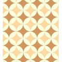 Ver imagem 1 de Papel De Parede Para Sala Quarto Em Tons De Bege Com Forma De Estrelas