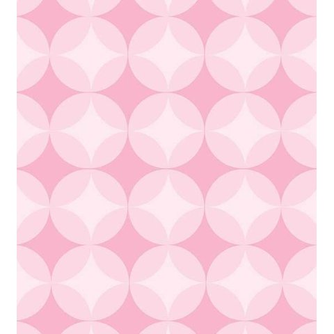 Papel De Parede Em Tons De Rosa Claro Para Quarto Sala Infatil