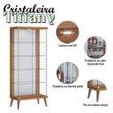 Ver imagem 4 de Cristaleira Ambiente Tifanny Freijó Touch - Imcal