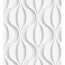 Ver imagem 1 de Papel De Parede Para Quarto Sala Com Efeito 3D Branco Cinza