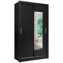Ver imagem 1 de Guarda-Roupa City Glass 2 Portas de Correr 1 Gaveta THB