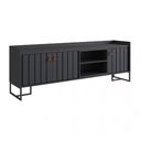 Ver imagem 1 de Rack para Tv Trendy 160cm Preto Metta Mobili