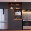 Ver mais imagens de Micro-ondas Brastemp 32L Cor Cinza Espelhado com Menu Gourmet - Bms46Ar 220V