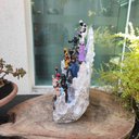 Ver imagem 7 de Altar Congá com 12 Orixás de 10 Cm Umbanda Branco e Prata