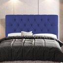 Ver imagem 7 de Cabeceira Cama Box Casal Queen Size Nice 160cm Suede Azul - Abmaza