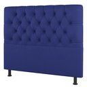 Ver imagem 2 de Cabeceira Cama Box Casal Queen Size Nice 160cm Suede Azul - Abmaza