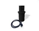 Ver imagem 1 de Mini Totem Manual Pop, 1 Tomada Nbr 10a + 2 Usb - Preto