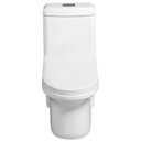 Ver imagem 3 de Vaso Sanitário Monobloco Cianita PB2220 Redondo de Piso Dual Flush Branco Pettra
