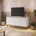 Ver imagem 2 de Aparador Kappesberg 4 Portas Branco 156cm