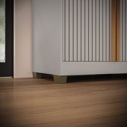Quarto Casal Completo com Guarda-roupa Newton 6 Portas, 1 Cômoda e 2 Mesas de Cabeceira - 16