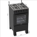 Ver imagem 3 de Fogão Realce Ares 4 Bocas 5926-9650