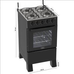 Fogão Realce Ares 4 Bocas 5926-9650 - 3