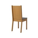 Ver imagem 7 de Conjunto Sala de Jantar Mesa Juliana 110cm Tampo MDP Canto Reto 4 Cadeiras Tami